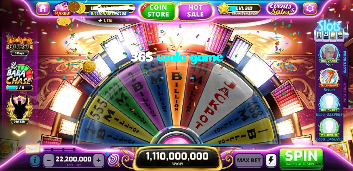 365 wala game casino presented on mobile device in Pakistan with slots and live games